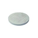 Holzteller „shabby white“ D 10 cm