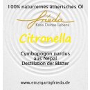 Citronella - naturreines, ätherisches Öl von...