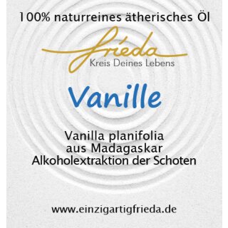 Vanille - naturreines, ätherisches Öl von frieda - Kreis Deines Lebens